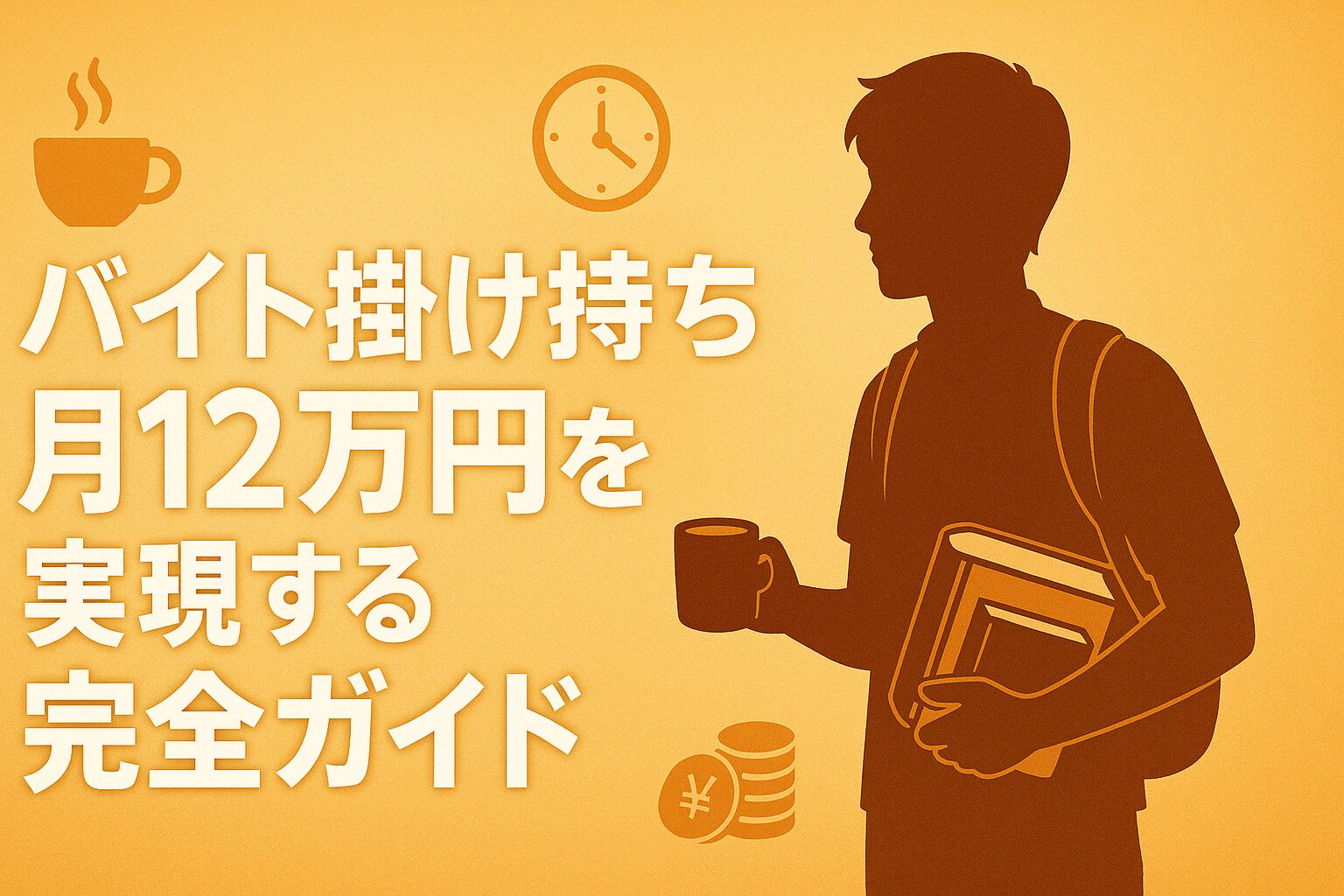 【保存版】大学生一人暮らしでバイト掛け持ち月12万円を実現する完全ガイド
