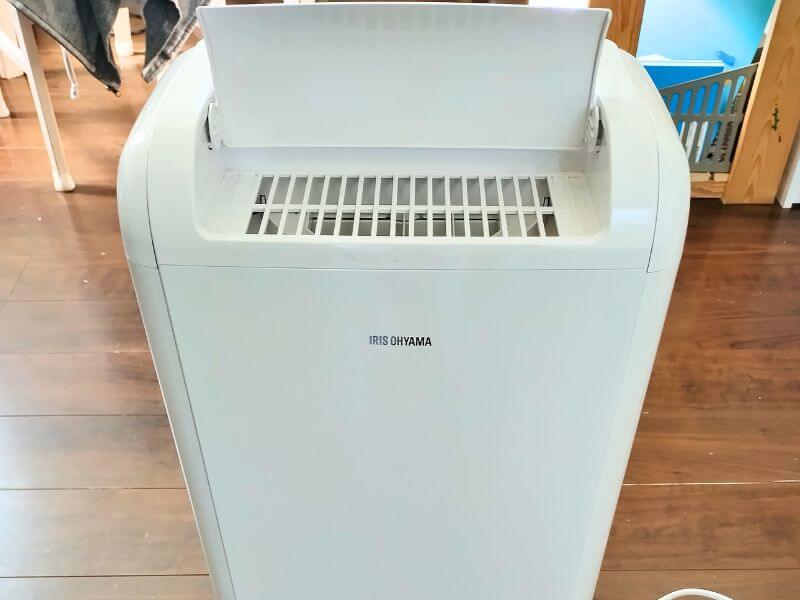 除湿機 衣類乾燥 デシカント式 アイリスオーヤマ 除湿機 5.8L 衣類乾燥除湿機 サーキュレーター機能搭載 部屋干し 室内干し 梅雨