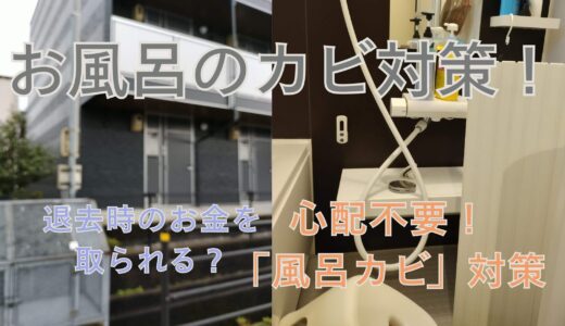 【退去時のお金を取られる？】一人暮らしの「風呂カビ」対策は予防が9割！損しないための最強ルーティンと道具